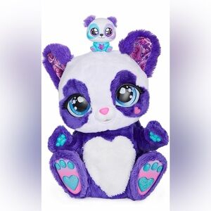 Peek-A-Roo Panda Interactive with baby Panda in Pouch by Spin Master